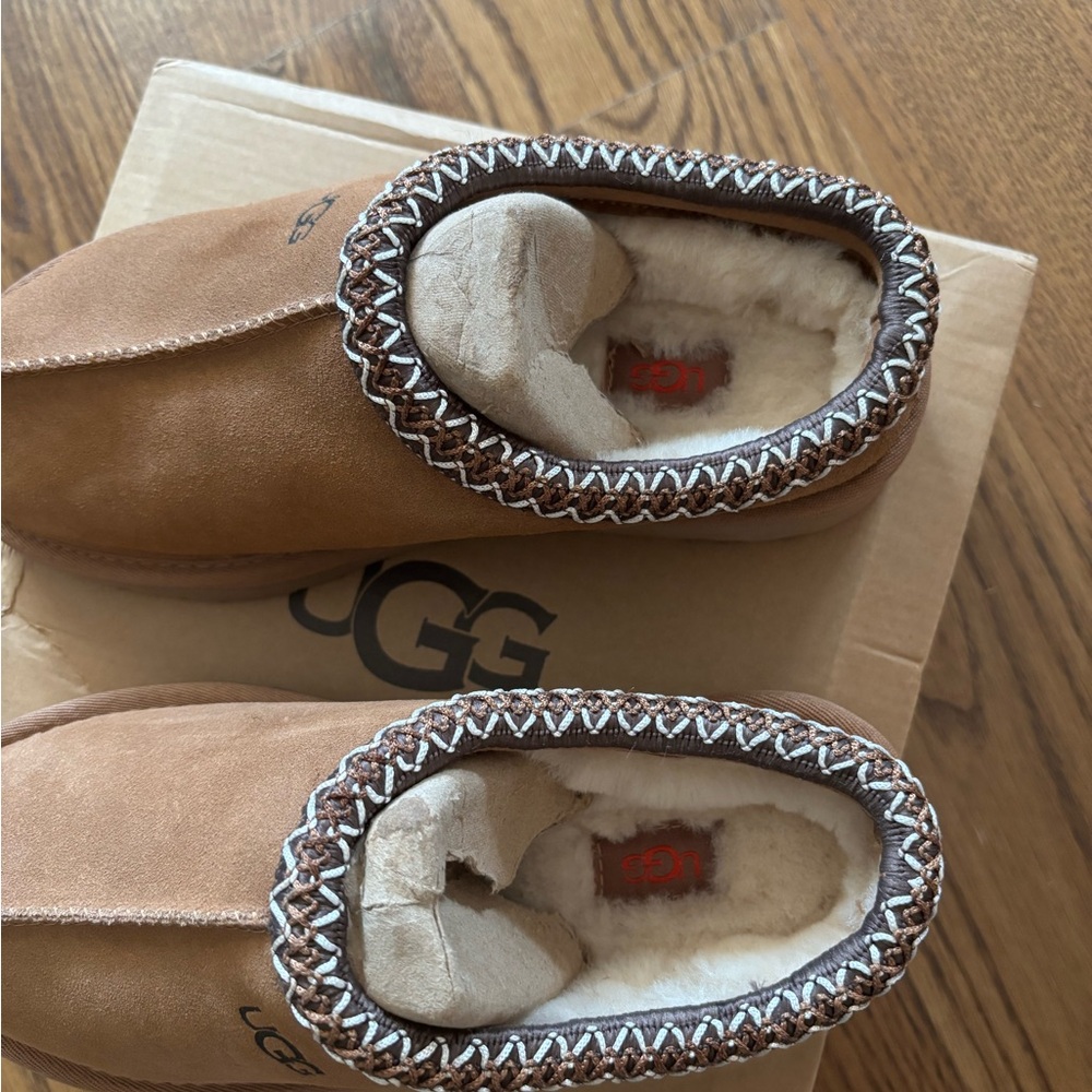 Brand New Women’s UGGs Tasman Slipper CHESTNUT